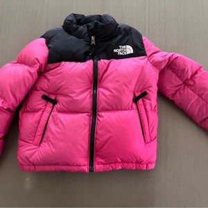 North Face girls size 6 puffer coat